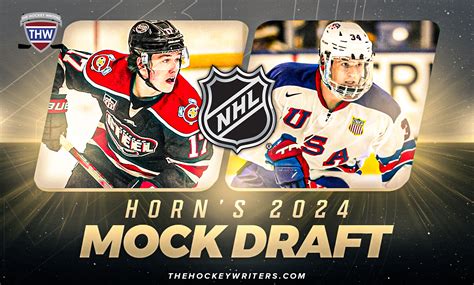 2024 NHL Mock Draft: Horn’s Mock Draft 2.0 .